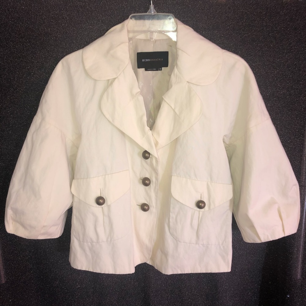 BCBG Cropped Bolero Jacket